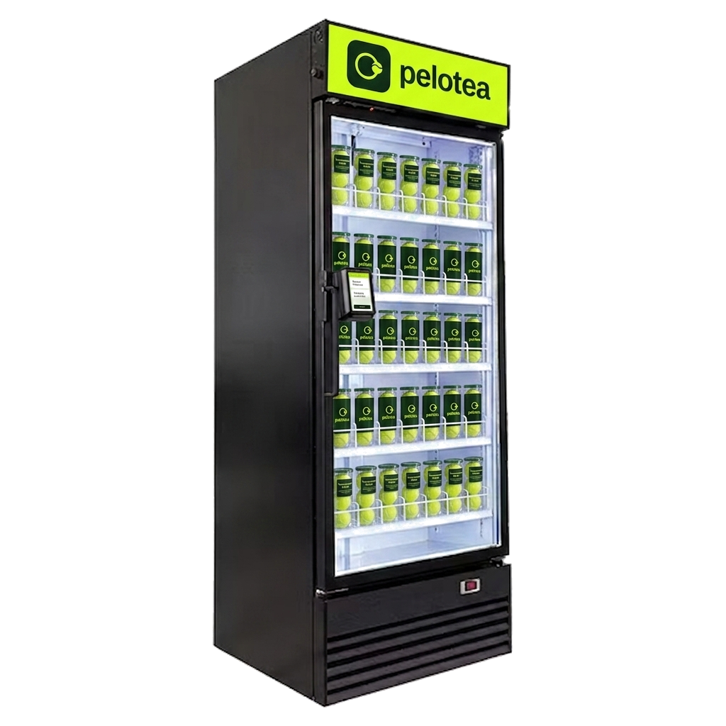 Máquina pelotea — vending de bolas de tenis y pádel